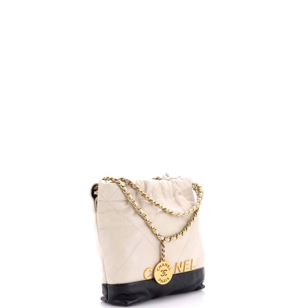 Chanel 22 Chain Hobo Quilted Calfskin #251844C47B - Picture 2 of 7